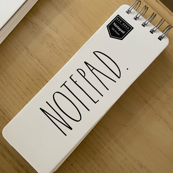 🖤Rae Dunn collectibles 🗒 Notepad🖤 - Picture 1 of 2